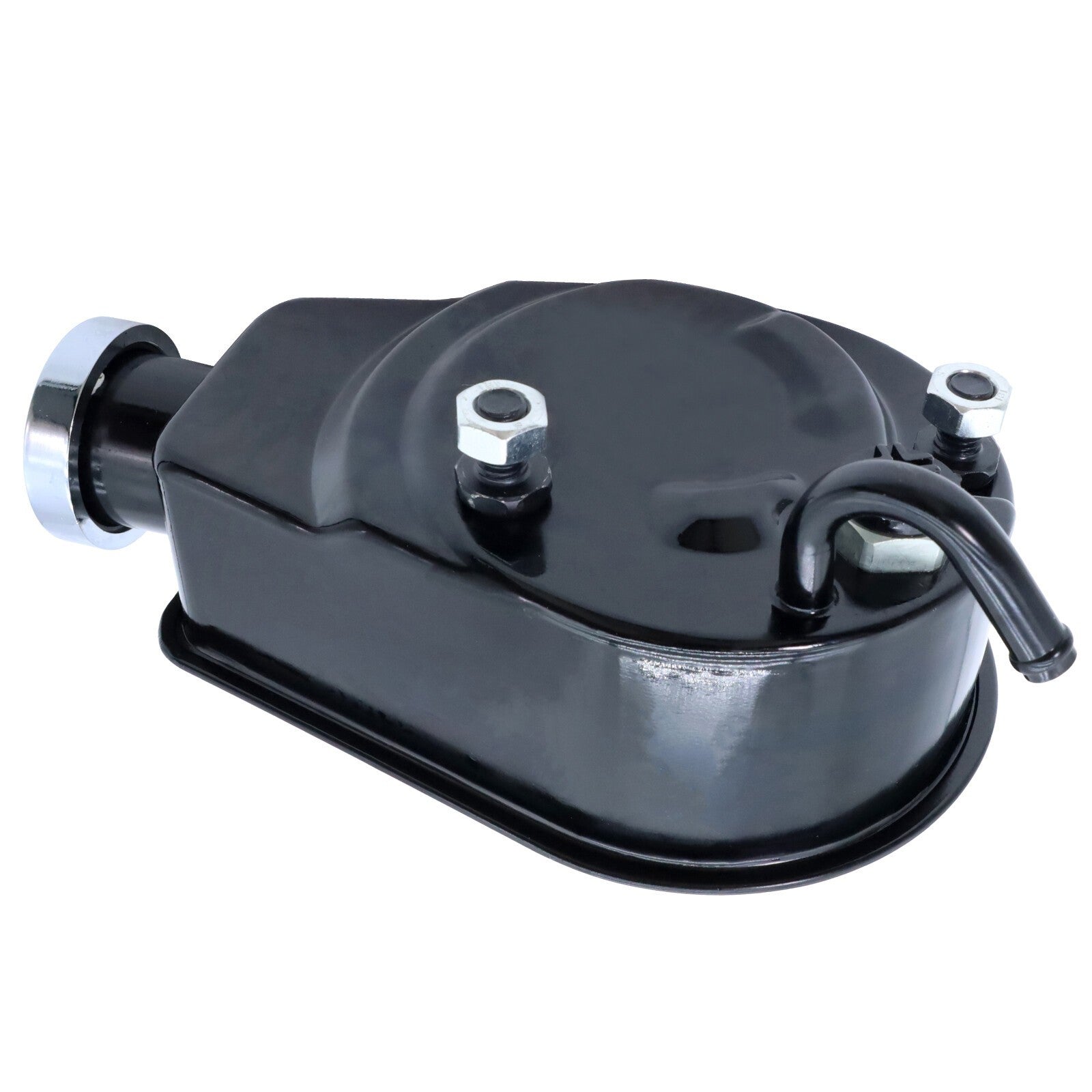 Black Saginaw Power Steering Pump for Small Big Block Chevy SBC BBC 350 454
