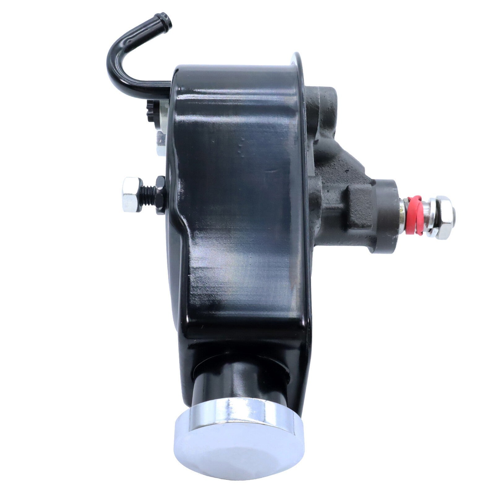 Black Saginaw Power Steering Pump for Small Big Block Chevy SBC BBC 350 454