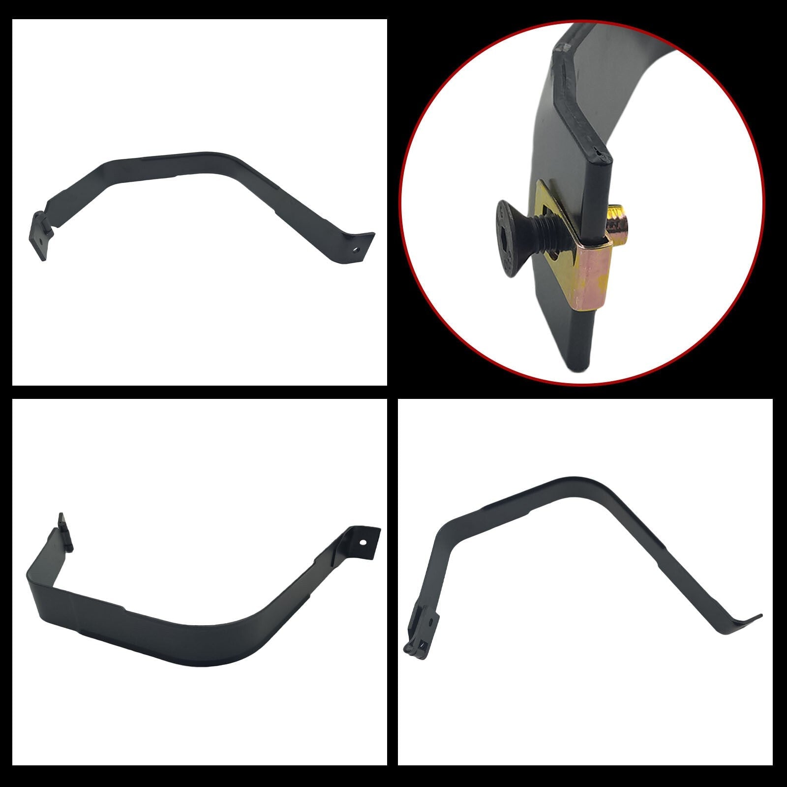 Fuel Tank Straps 2Pcs for Ford F-250 F-350 F-450 Super Duty 1999-2010