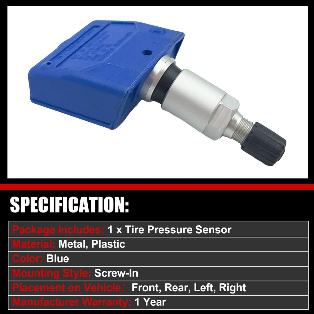 TPMS Tire Pressure Sensor 315MHz for Infiniti FX35 FX45 Nissan 350Z 3.5L