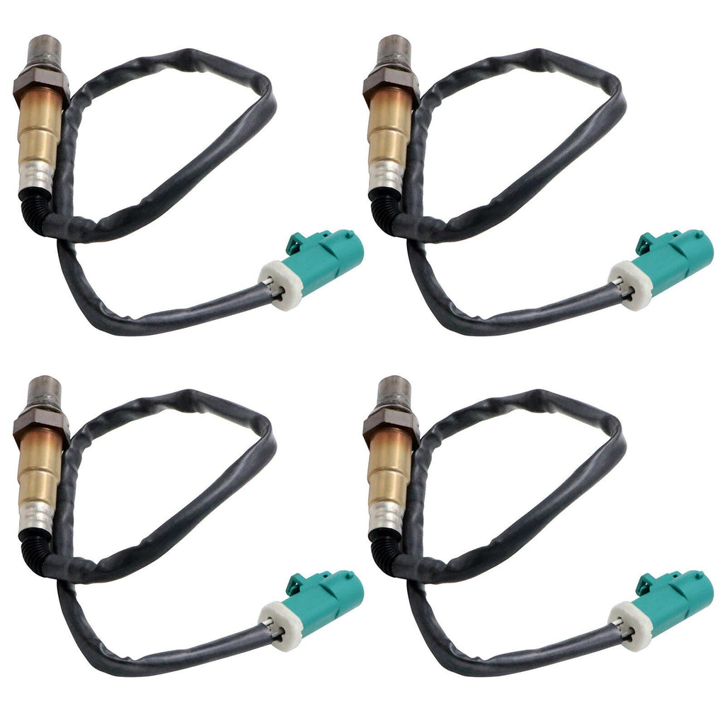 Ford Edge Lincoln O2 Oxygen Sensor Kit 4pcs Downstream & Upstream 1067580