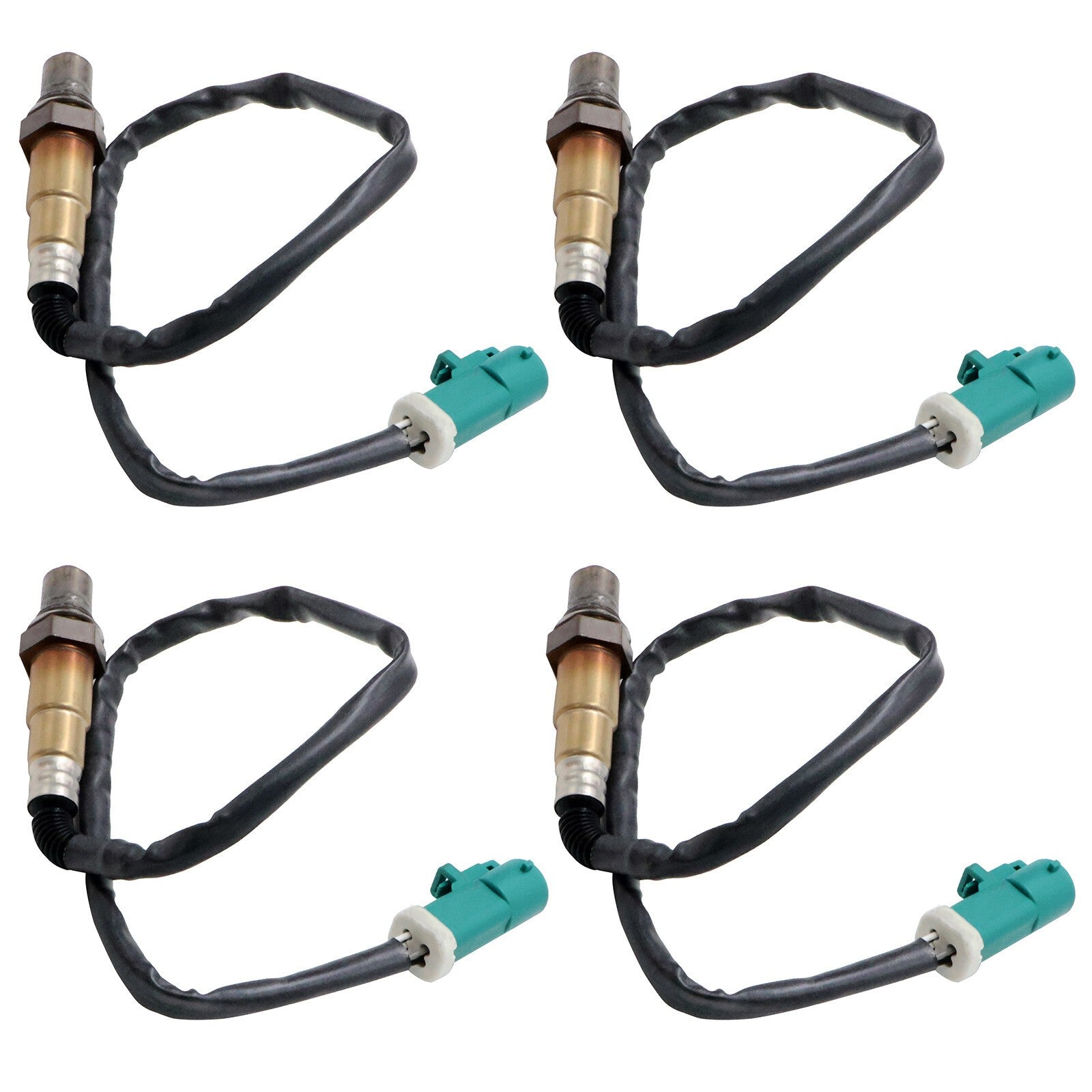 Ford Edge Lincoln O2 Oxygen Sensor Kit 4pcs Downstream & Upstream 1067580