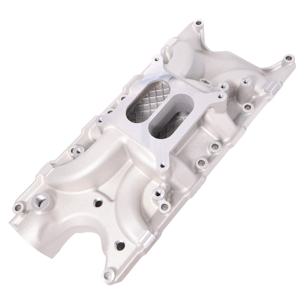 Intake Manifold w/ 4 Plugs for Ford SBF 289 302 4.3L 4.7L 5.0L Small Block