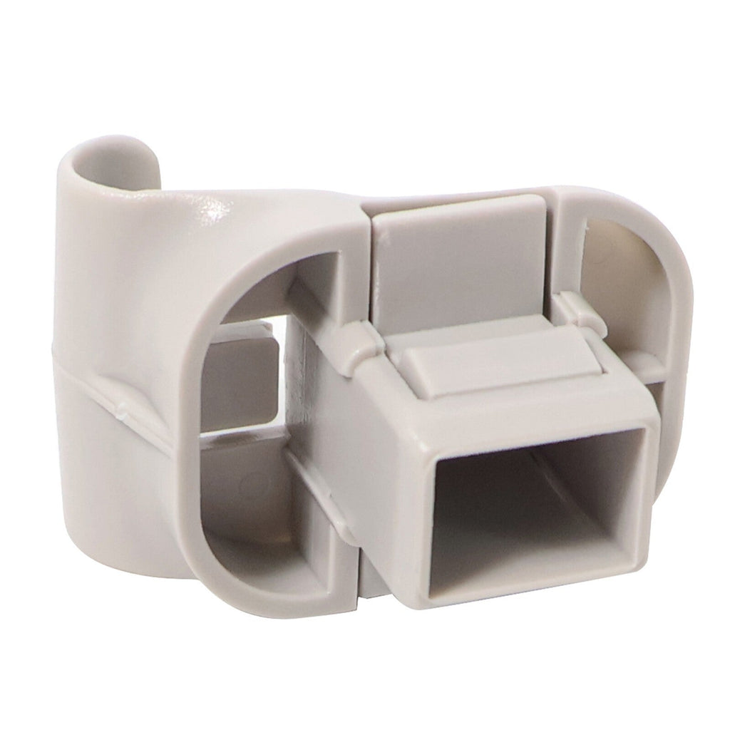 Pair of Gray Sun Visor Clips LC6269261B77 for Mazda 3 5 6 CX-7 CX-9 RX-8