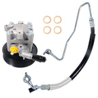 Power Steering Pump & Pressure Line for Nissan Maxima 2008-2014 Altima 2008-2012