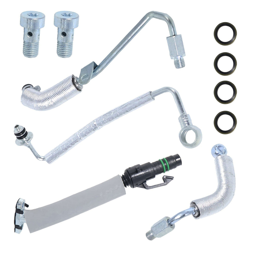 Turbo Charger Coolant Return Hose Kit Chevy Buick Cruze 1.4L L4 2011-2021