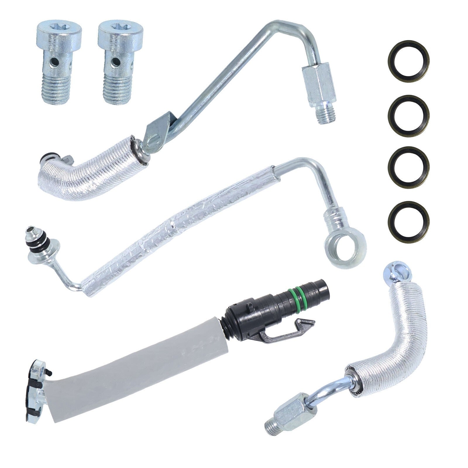 Turbo Charger Coolant Return Hose Kit Chevy Buick Cruze 1.4L L4 2011-2021