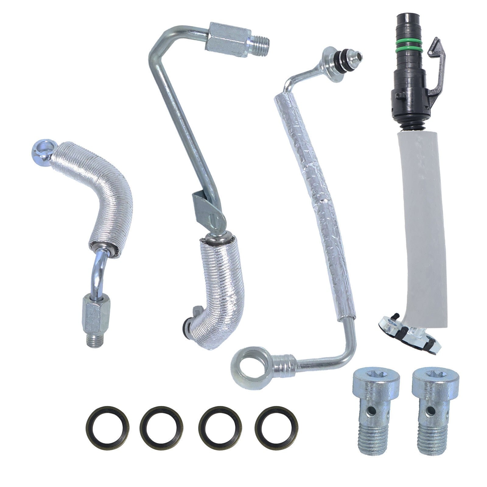 Turbo Charger Coolant Return Hose Kit Chevy Buick Cruze 1.4L L4 2011-2021