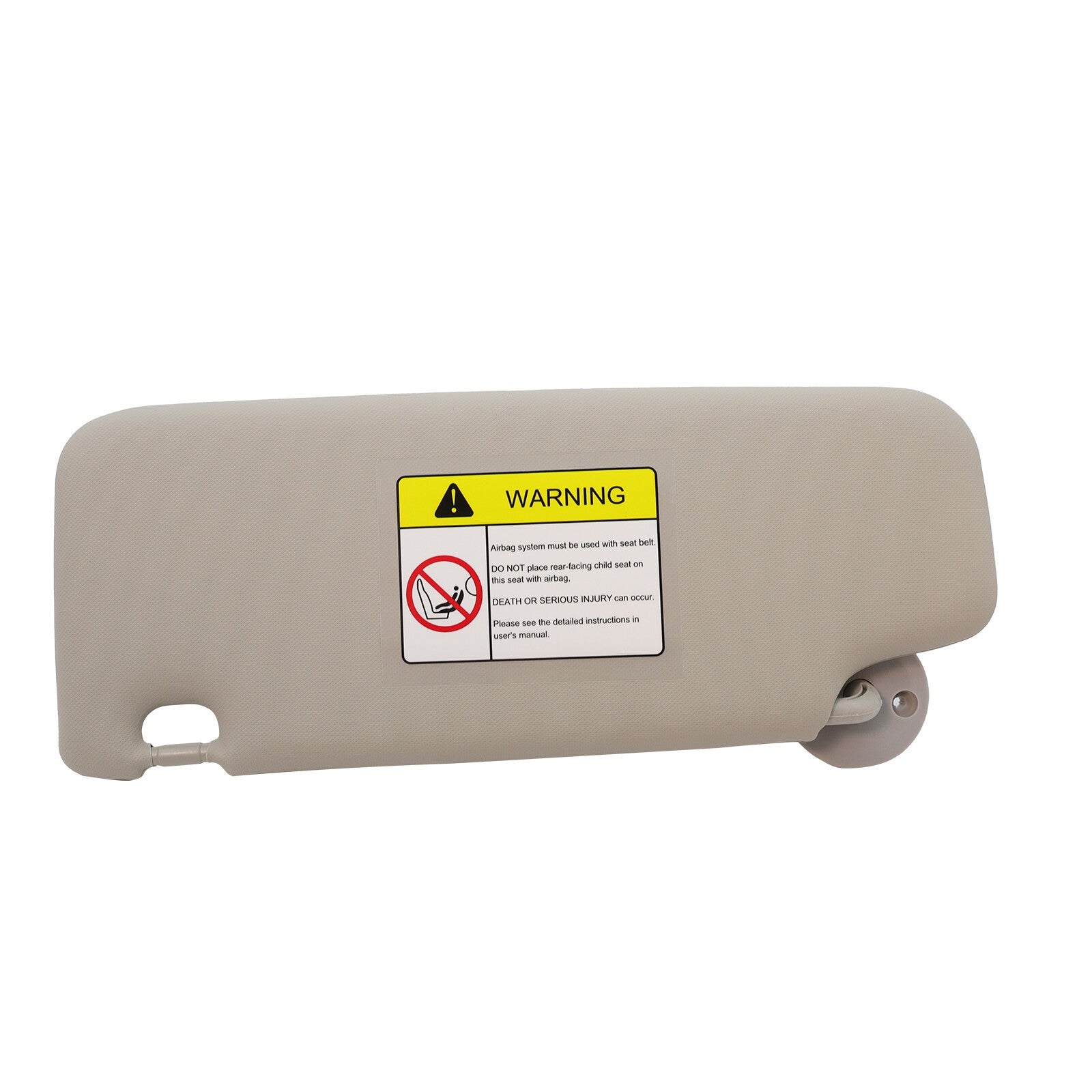 Gray Passenger Side Sun Visor for Chevrolet Sonic 2012-2020 1.4L-1.8L