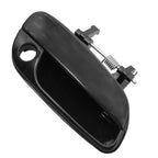 4Pcs Black Door Handle Set Front w/Keyhole for 2001-2006 Hyundai Elantra