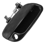 4Pcs Black Door Handle Set Front w/Keyhole for 2001-2006 Hyundai Elantra