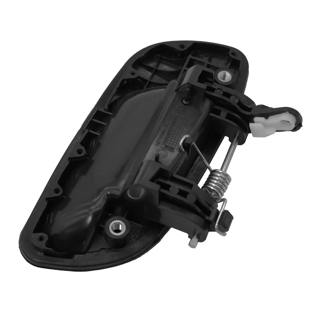 4Pcs Black Door Handle Set Front w/Keyhole for 2001-2006 Hyundai Elantra