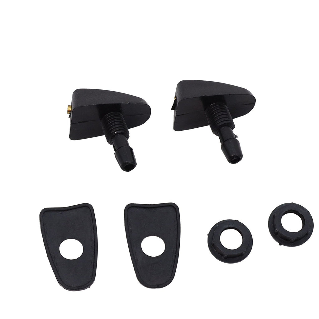 2x Windshield Wiper Spray Nozzles with Gasket for Volvo S40 S70 S80 Upgrade