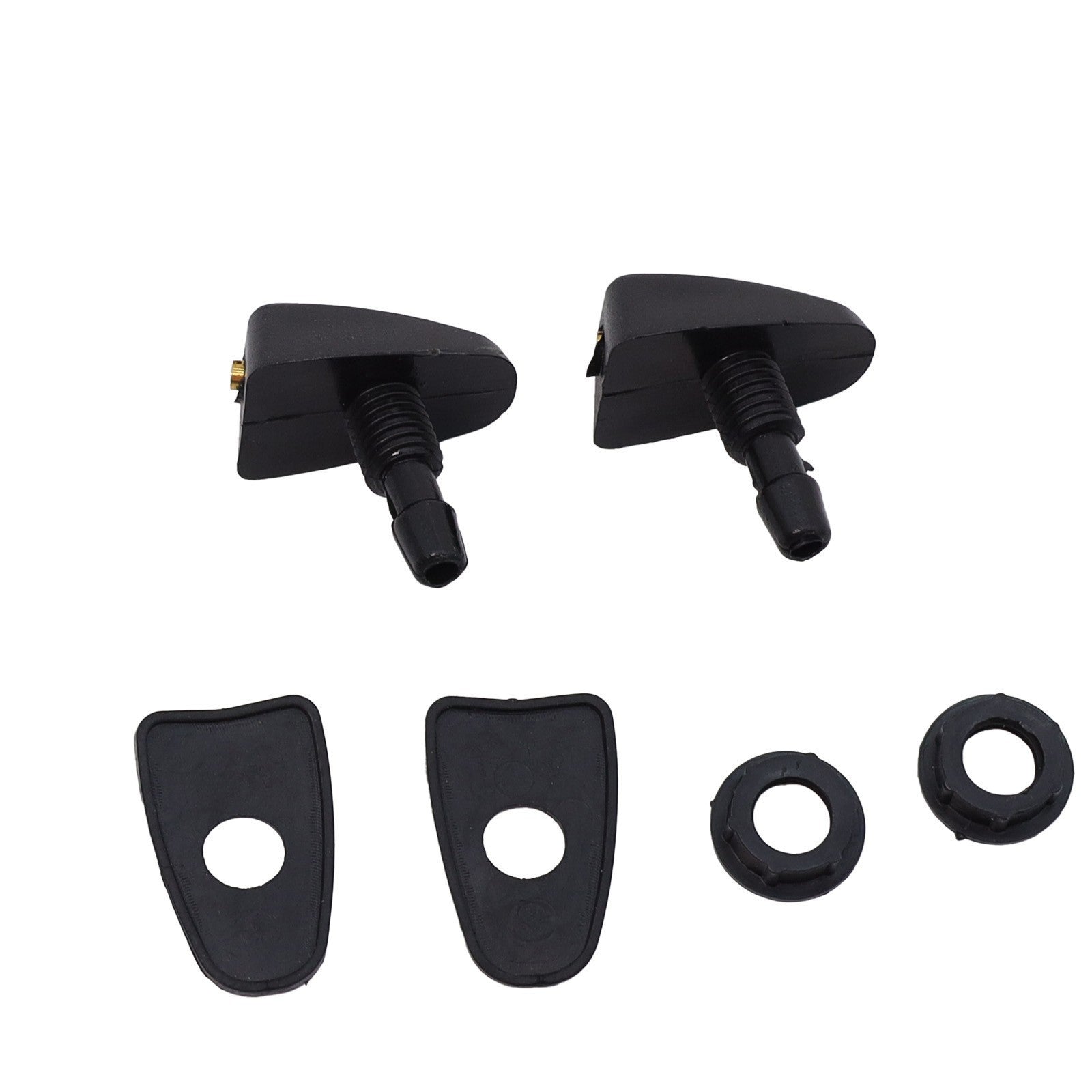 2x Windshield Wiper Spray Nozzles with Gasket for Volvo S40 S70 S80 Upgrade
