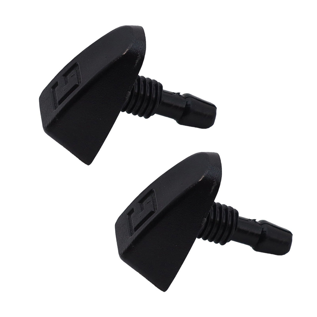2x Windshield Wiper Spray Nozzles with Gasket for Volvo S40 S70 S80 Upgrade