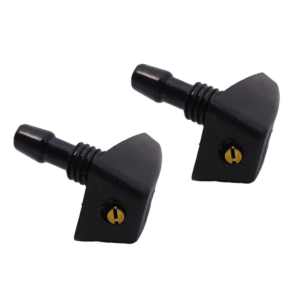 2x Windshield Wiper Spray Nozzles with Gasket for Volvo S40 S70 S80 Upgrade