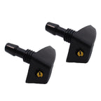 2x Windshield Wiper Spray Nozzles with Gasket for Volvo S40 S70 S80 Upgrade