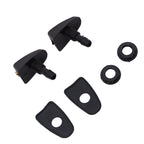 2x Windshield Wiper Spray Nozzles with Gasket for Volvo S40 S70 S80 Upgrade
