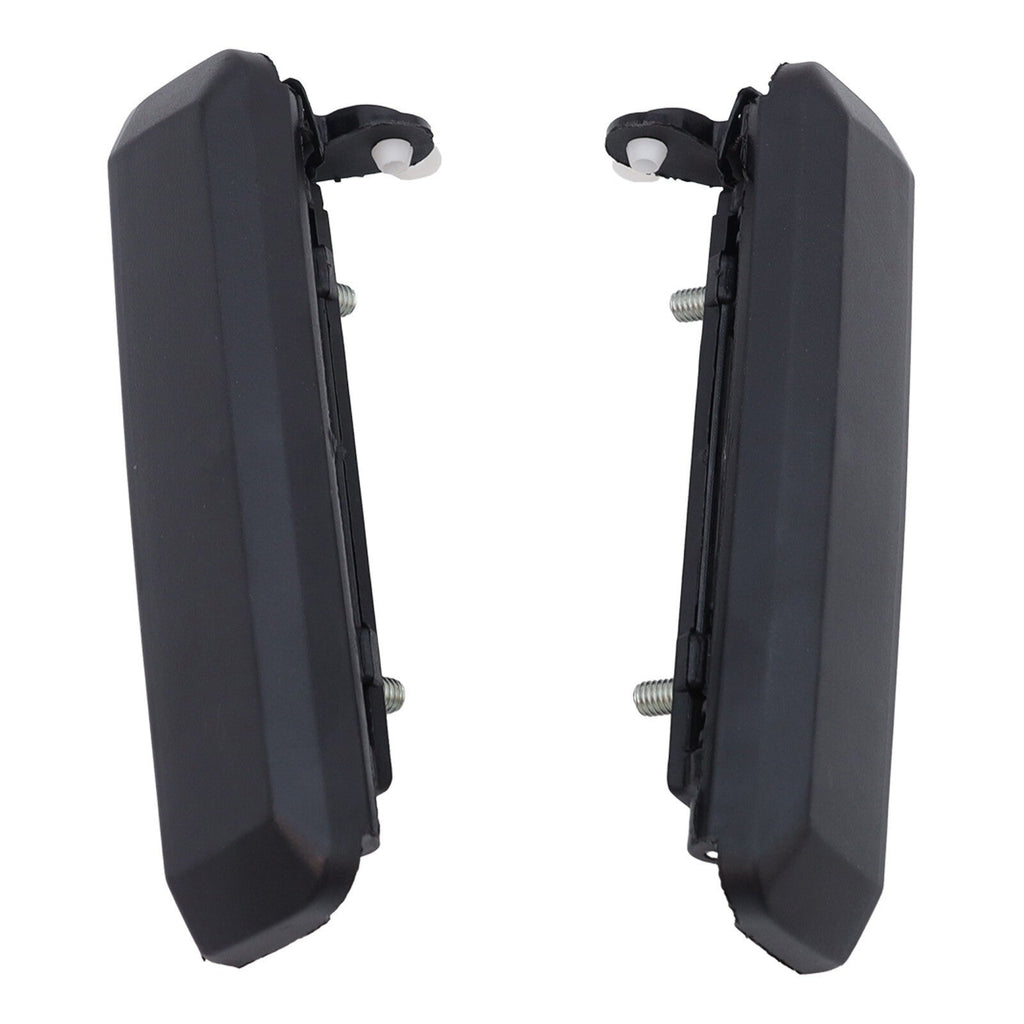 86-97 D21 Hardbody Pathfinder Front Door Handle Set Black Outside Pair