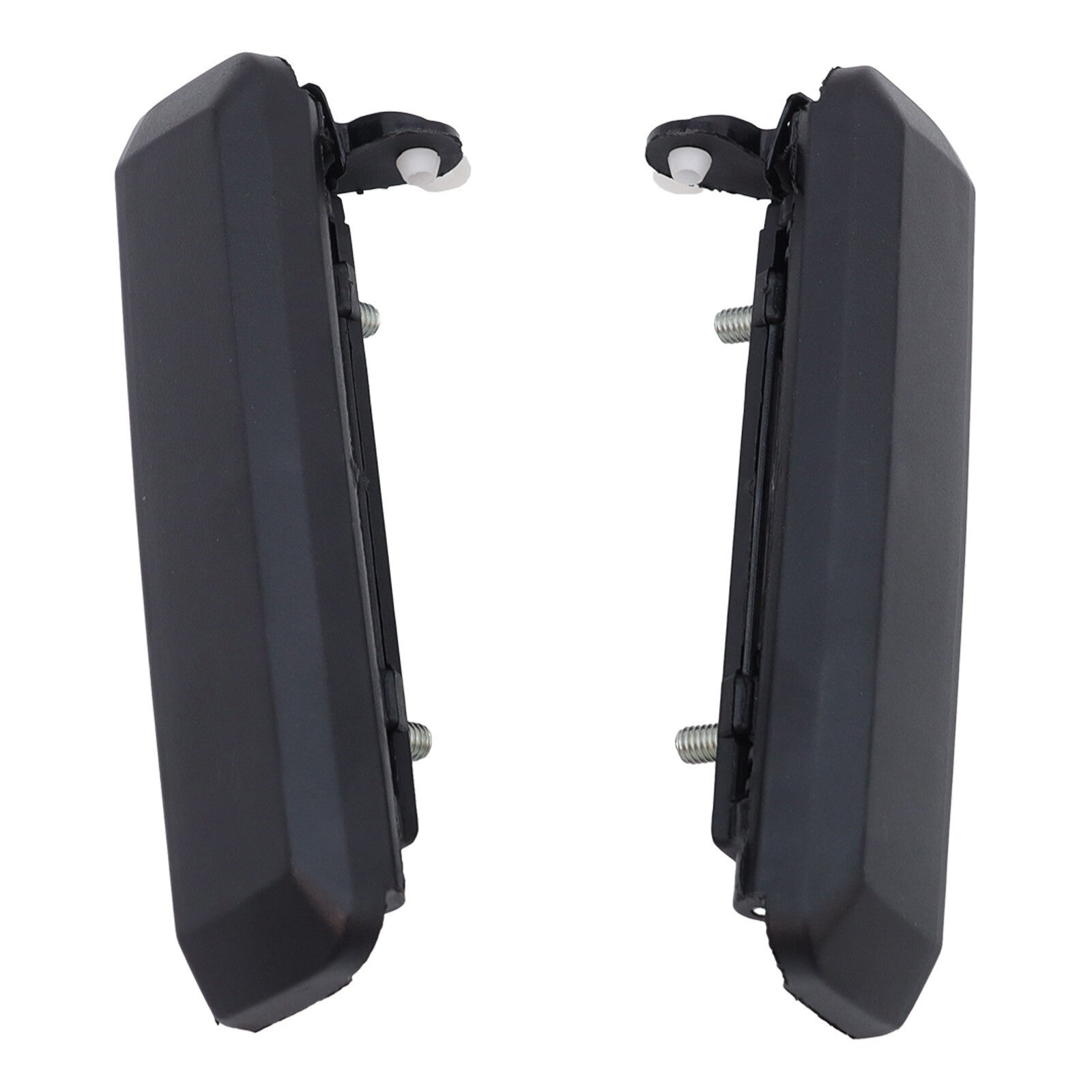 86-97 D21 Hardbody Pathfinder Front Door Handle Set Black Outside Pair