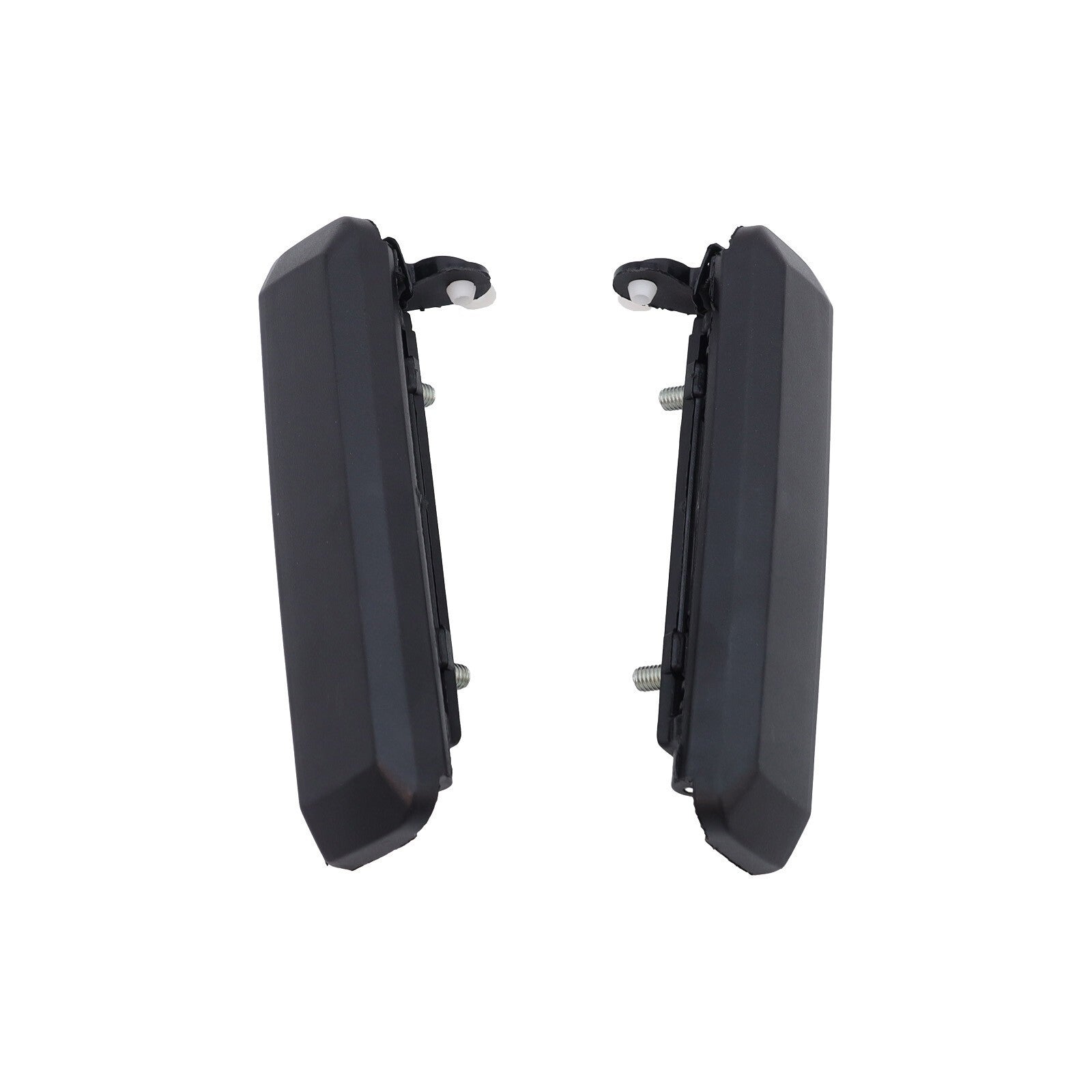 86-97 D21 Hardbody Pathfinder Front Door Handle Set Black Outside Pair