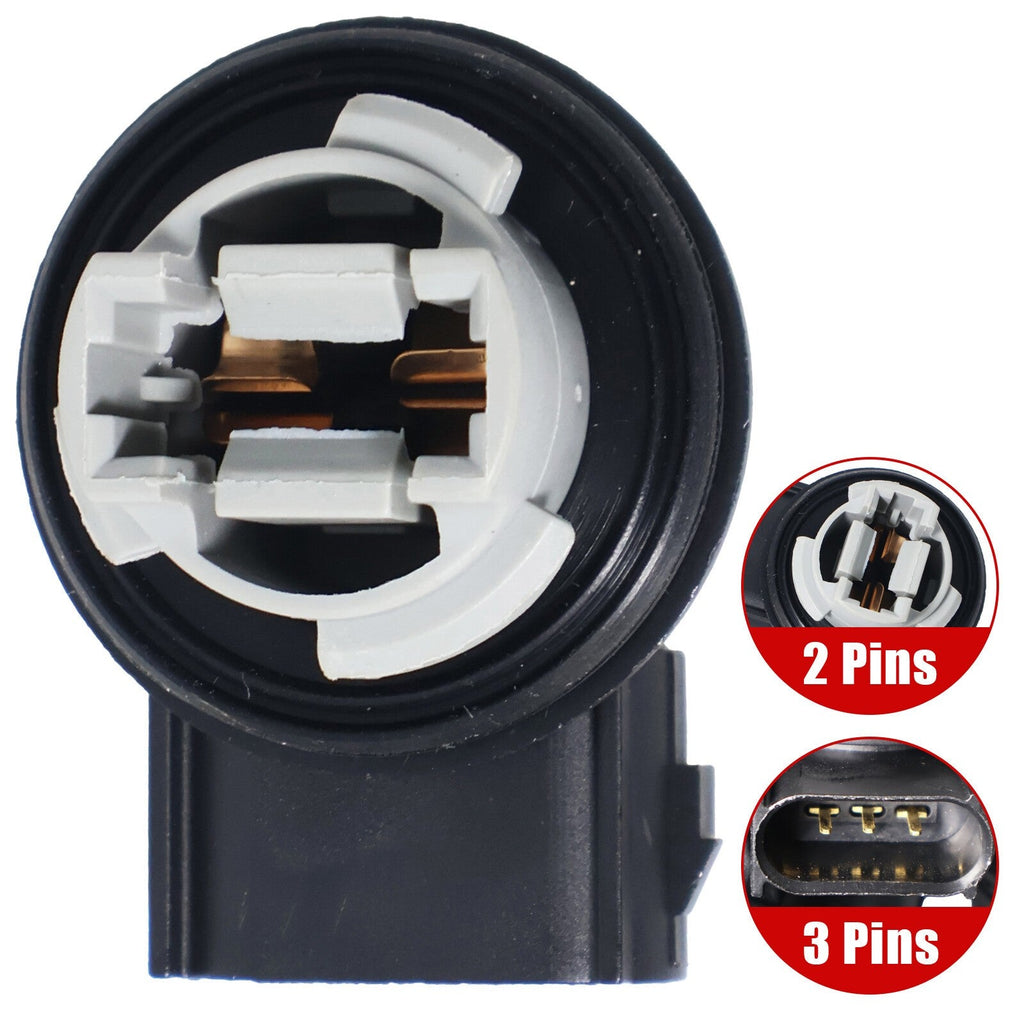 Headlight Brake Lamp Bulb Socket for Ford F250 F350 2U5Z13411DA - 1Pc