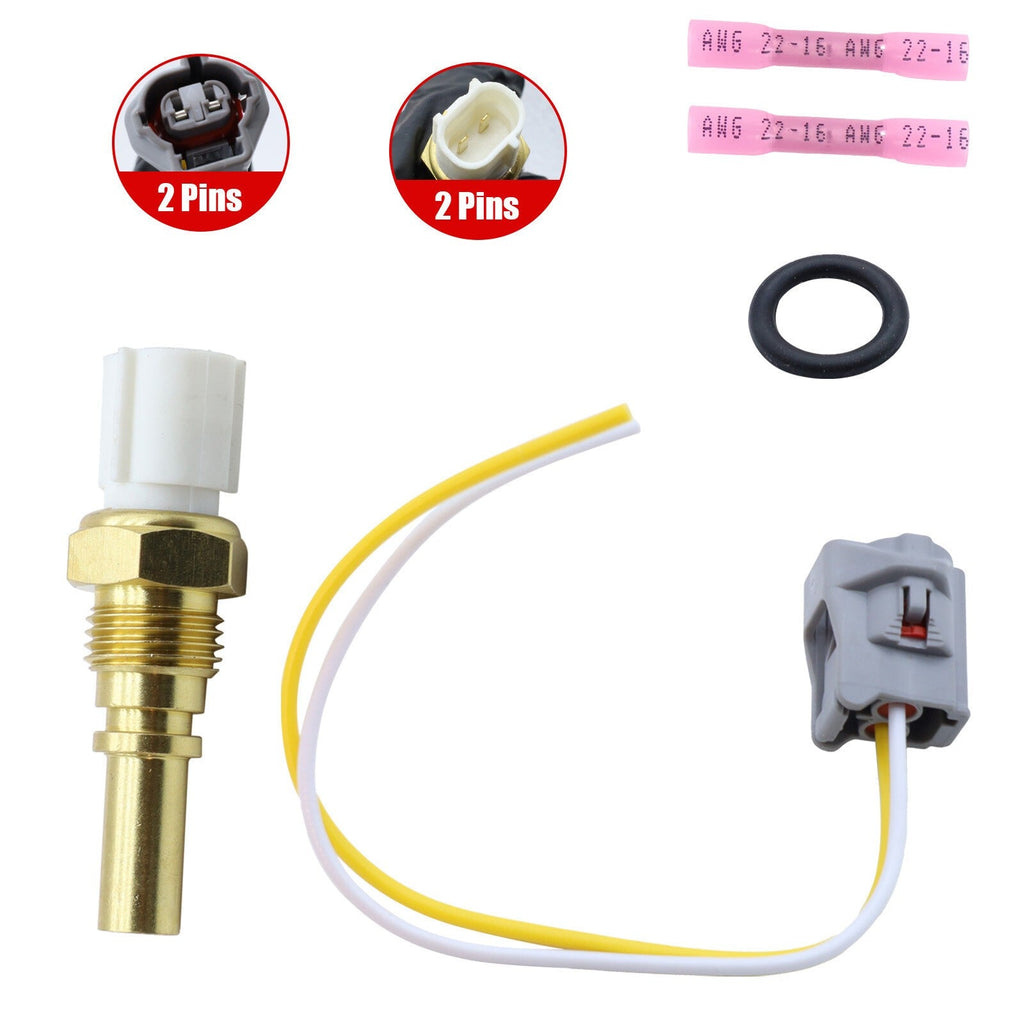 Radiator Coolant Temp Sensor & Connector Set for Toyota Camry MR2 Lexus