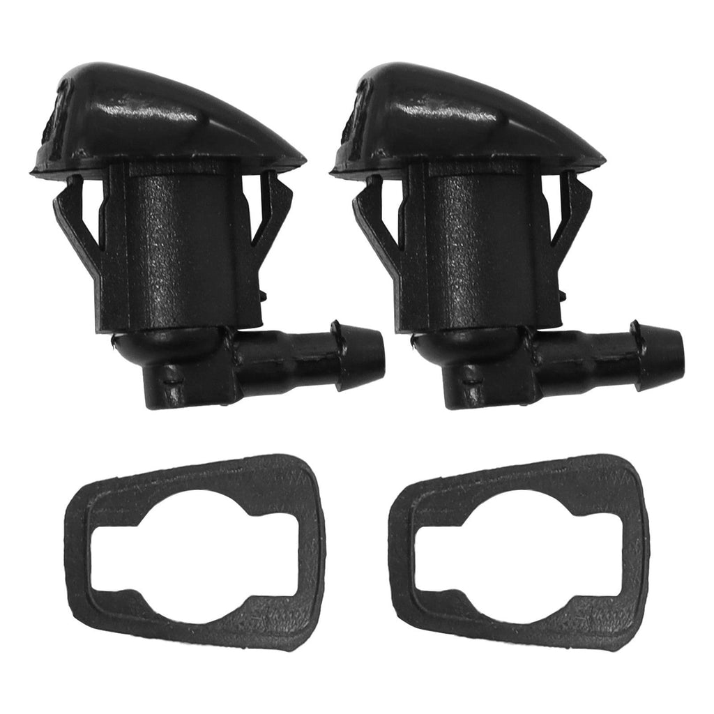 2Pcs Front Windshield Washer Nozzle Dual Holes for Toyota Matrix 8538112280