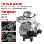 Ignition Distributor for Mitsubishi Mirage Expo LRV 92-95 1.8L MD180936