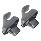 Honda CR-V 88217S01A01ZA Sun Visor Support Retainer Clips Gray - 2 Pack New
