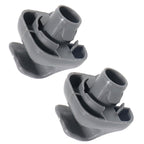Honda CR-V 88217S01A01ZA Sun Visor Support Retainer Clips Gray - 2 Pack New