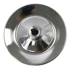 Chrome Power Steering Pump Pulley Double Groove Saginaw GM Chevy Belt