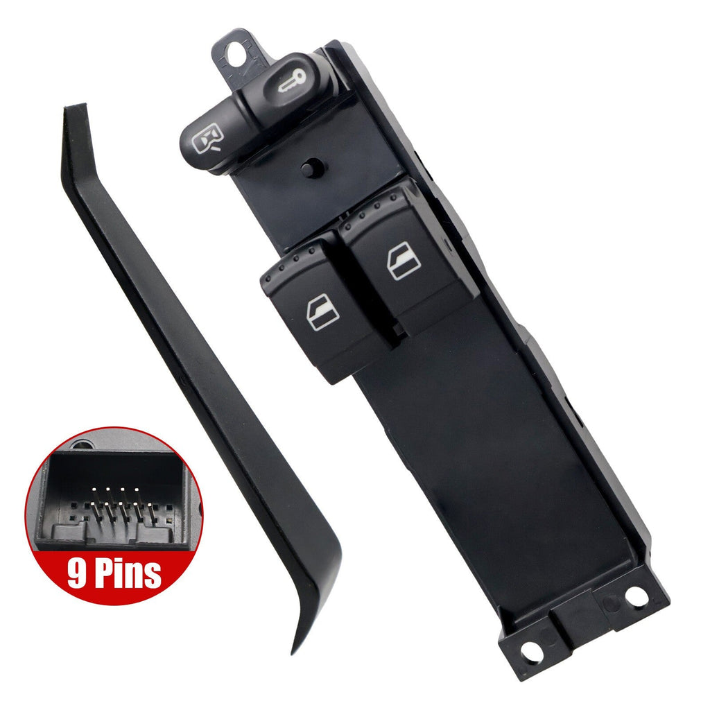 Front Left Power Window Switch VW Bora Golf GTI R32 Skoda Octavia Audi A3