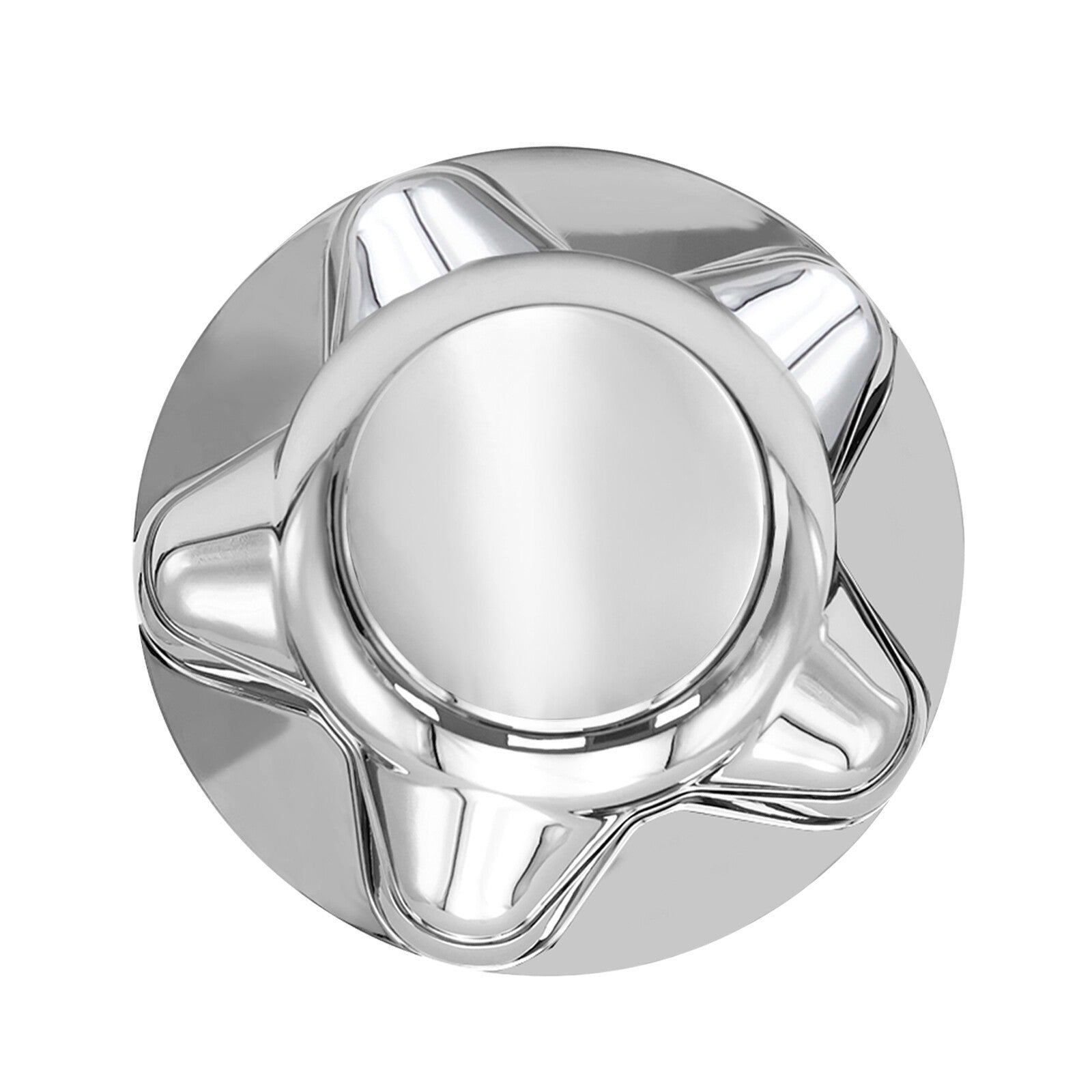 4Pcs 7" Chrome Hub Wheel Center Caps for 97-03 Ford F150 F-150