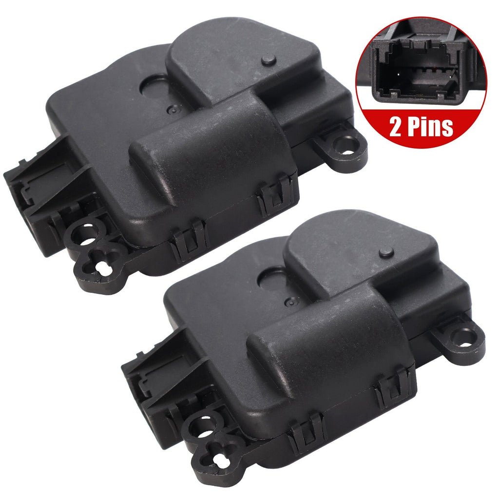 2Pcs Air Blend Door Actuator 604-024 for Chrysler Dodge Volkswagen 2008-2023 New
