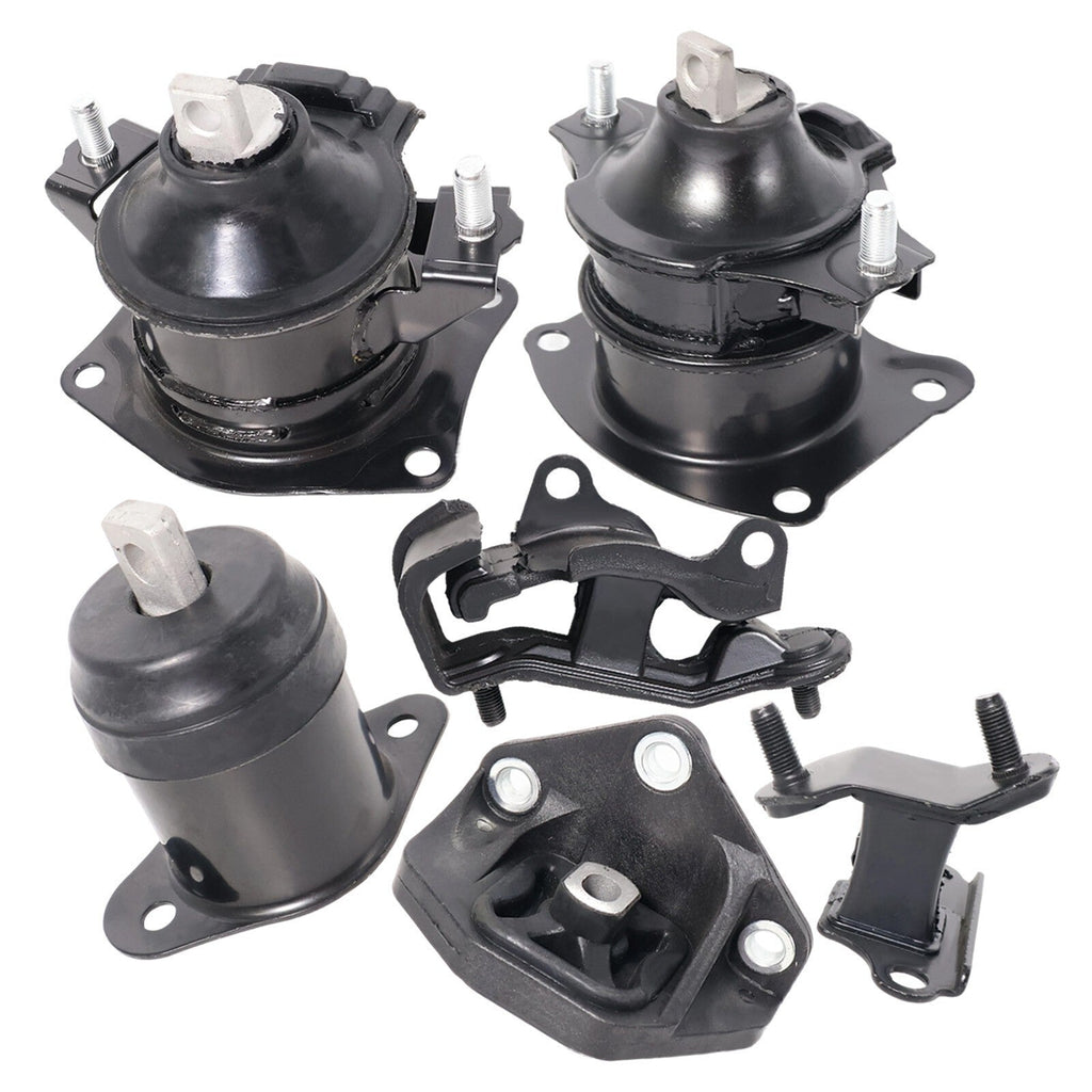 6PCS Engine Mount Kit for 2003-2007 Honda Accord V6 3.0L Auto Trans