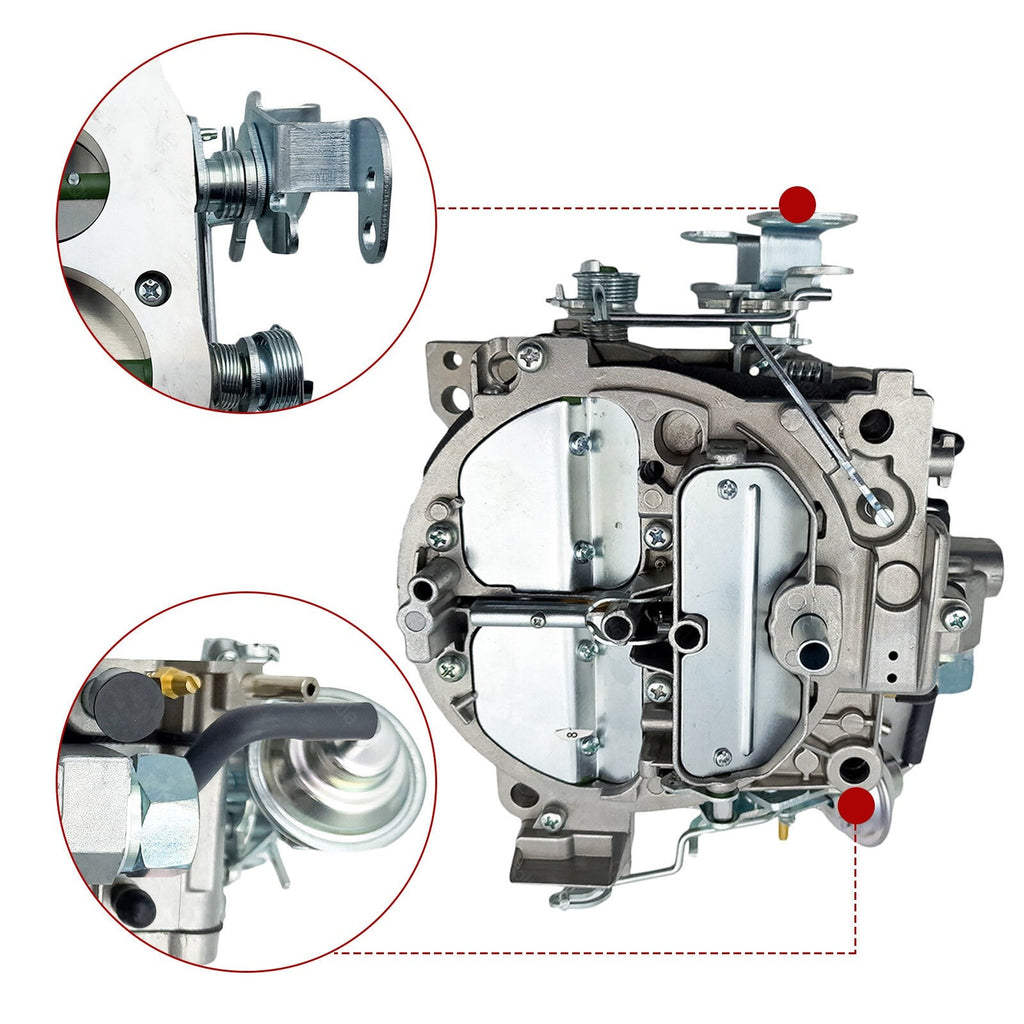 Chevy 350 327 396 400 402 427 454 Quadrajet 750CFM 4MV 4 Barrel Carburetor