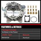 Chevy 350 327 396 400 402 427 454 Quadrajet 750CFM 4MV 4 Barrel Carburetor