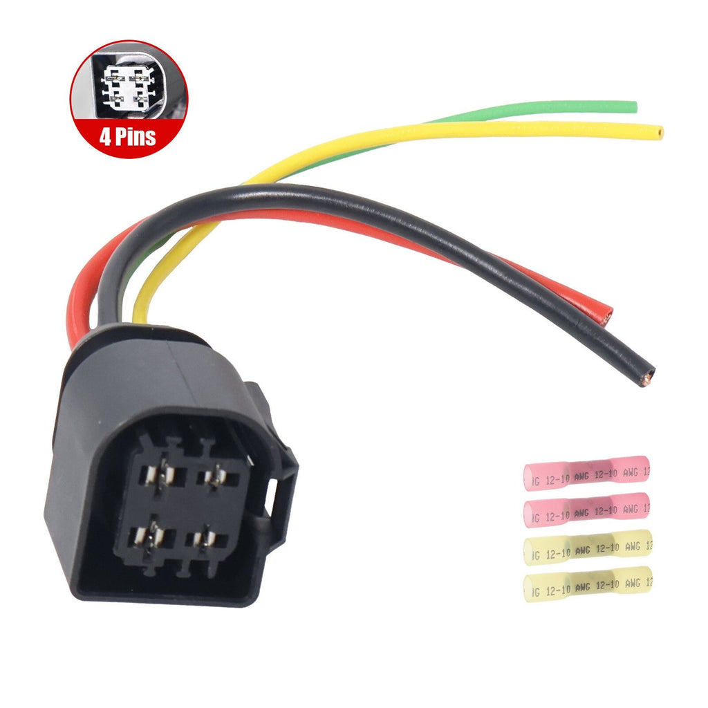CWA400 Connector Plug Pigtail Harness for BMW Pierburg Water Pump OEM