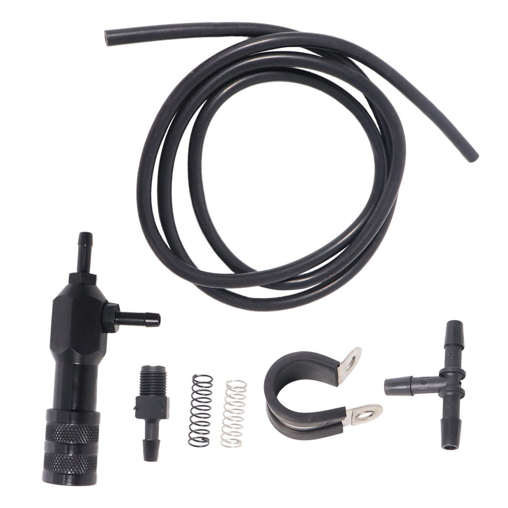 Adjustable Black 30Psi Boost Controller Turbo Charger Manual Anodized Close-Loop