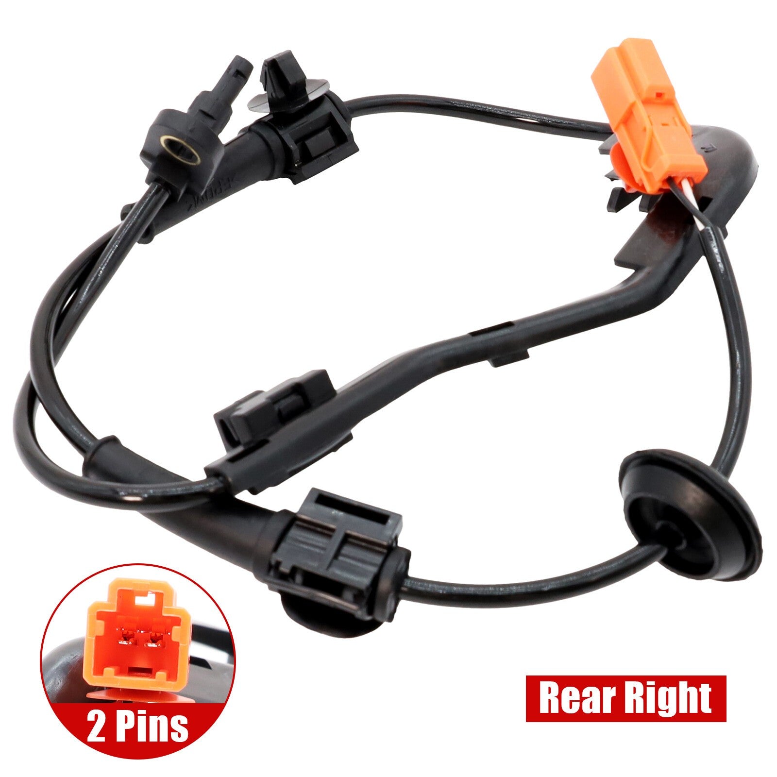ABS Wheel Speed Sensor Rear Right Honda Fit 2007-2008 Hatchback Passenger