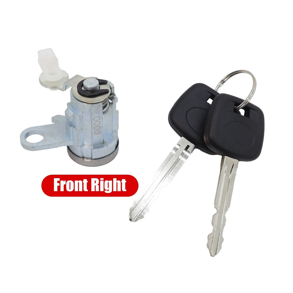 Toyota Tacoma 95-04 Front Right Door Lock Cylinder Set w/ Keys 69051-35070