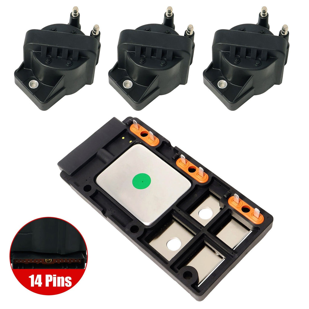 LX364 Ignition Control Module w/ 3 Coils for Buick Chevy Pontiac 3.8L