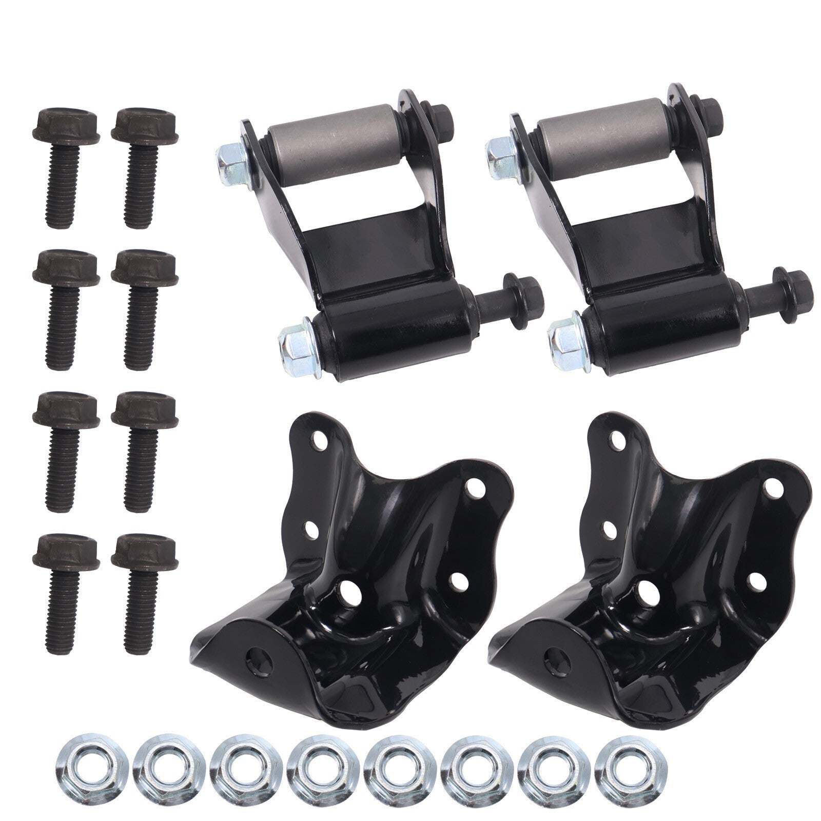 Ford Ranger Rear Leaf Spring Hanger & Shackle Kit 722001 722010