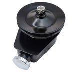 Black Power Steering Pump Single Groove Pulley GM SBC BBC Chevy Buick