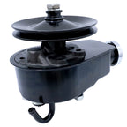 Black Power Steering Pump Single Groove Pulley GM SBC BBC Chevy Buick