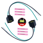 2x Ford Mustang Alternator Connector Plug 6 Wire WPT-118 1U2Z-14S411-TA