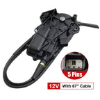 New 12V Engine Stop Motor Assembly w/ 67" Cable for NPR NPR-HD NQR 1998-2004