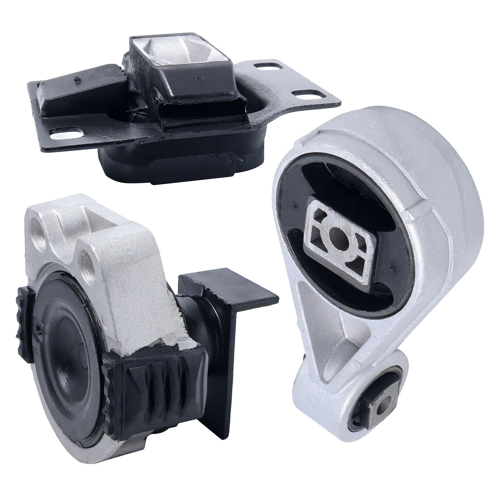 Engine & Transmission Mount Set 3PCS for 2005-2007 Ford Focus 2.0L Auto Trans