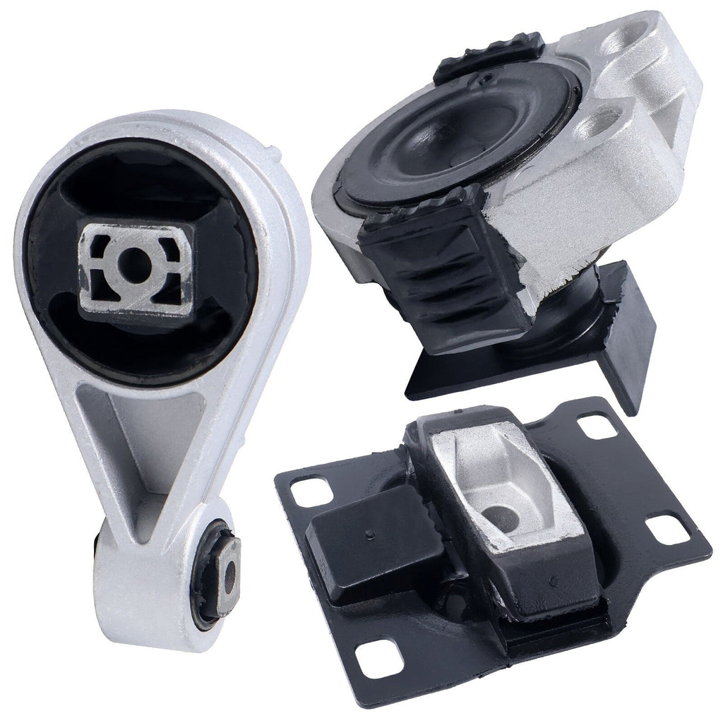 Engine & Transmission Mount Set 3PCS for 2005-2007 Ford Focus 2.0L Auto Trans
